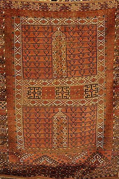 Erzari Engsi, Afghanistan, um 1890, Wolle auf Wolle, ca. 200 x 140 cm, SchÄtzwert: 2200.- EURO, EHZ: 4