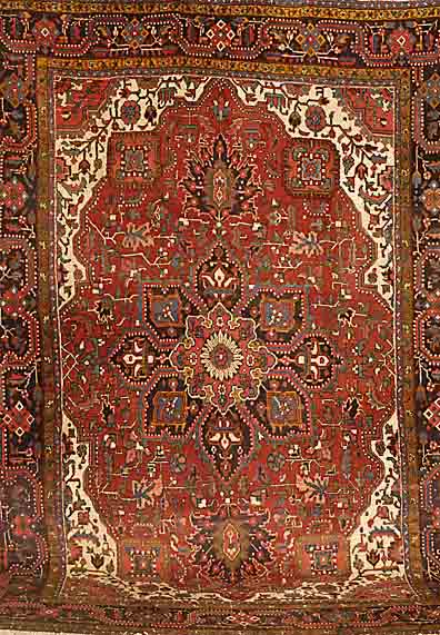 Heriz, Persien, ca. 50 Jahre, Wolle auf Baumwolle, ca. 344 x 237 cm, SchÄtzwert: 2200.- EURO, EHZ: 3