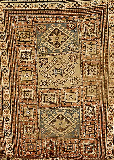 Kazak, Rußland, um 1910, Wolle auf Wolle, ca. 212 x 149 cm, SchÄtzwert: 1200.- EURO, EHZ: 5