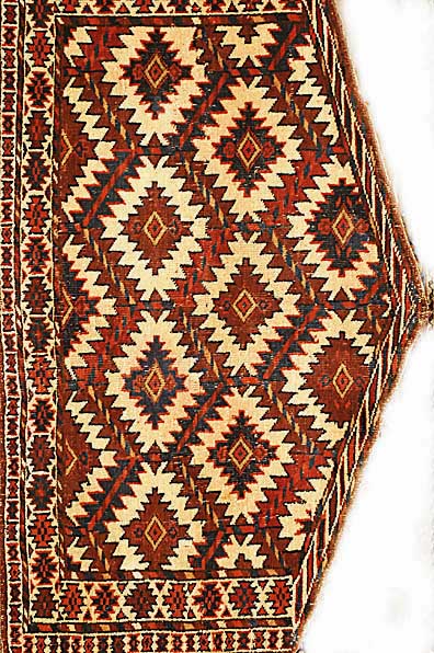 Asmalyk, Turkmenistan, um 1900, Wolle auf Wolle, ca. 93 x 55 cm, SchÄtzwert: 1100.- EURO, EHZ: 4
