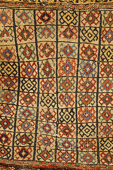 Bachtiar Tasche, Persien, um 1900, Wolle auf Wolle, ca. 40 x 34 cm, SchÄtzwert: 1200.- EURO, EHZ: 3