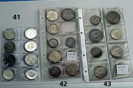 Konvolut 8 MÜnzen Kaiserreich Hamburg und Preussen, 3 und 5 Mark Hansestadt Hamburg 1909 und 1903 J; Preussen Thaler 1866 A; 2 x 2 Mark 1876 A + ...