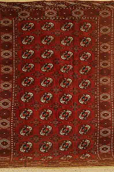Bochara, Rußland, ca. 40 Jahre, Wolle auf Wolle, ca. 316 x 216 cm, SchÄtzwert: 1500.- EURO, EHZ: 3-4