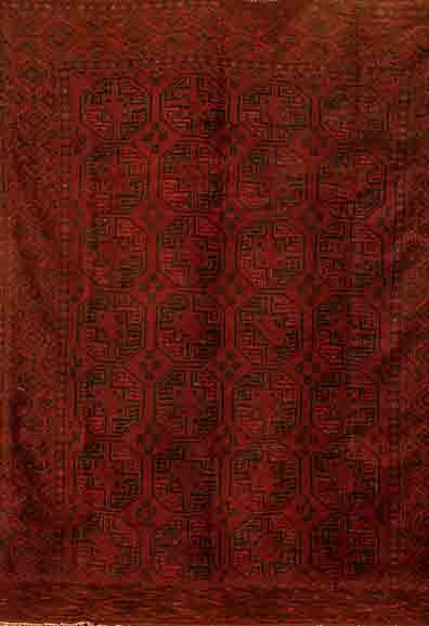 Dolatabad, Afghanistan, um 1930, Wolle auf Wolle, ca. 314 x 230 cm, SchÄtzwert: 1200.- EURO, EHZ: 3-4