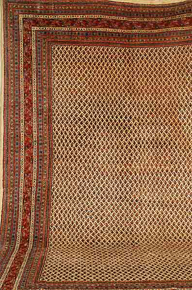 Sarogh Mir, Persien, ca. 30 Jahre, Wolle auf Baumwolle, ca. 436 x 328 cm, Schätzwert: 2400.- EURO, EHZ: 3