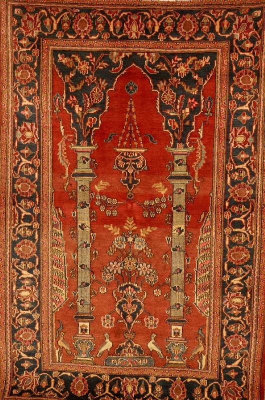 Keschan, Persien, ca. 40 Jahre, Wolle auf Baumwolle, ca. 200 x 135 cm, SchÄtzwert: 1100.- EURO, EHZ: 4