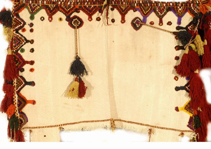 Pferdedecke, Marokko, ca. 40 Jahre, Wolle auf Wolle, ca. 142 x 102 cm, SchÄtzwert: 550.- EURO, EHZ: 3