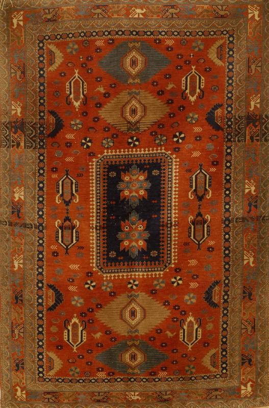 Shirwan, Rußland, ca. 40 Jahre, Wolle auf Baumwolle, ca. 183 x 125 cm, SchÄtzwert: 750.- EURO, EHZ: 3