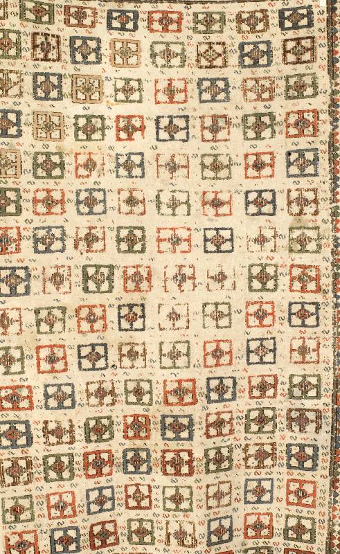 verneh Kelim, Persien, um 1880, Wolle auf Wolle, ca. 152 x 91 cm, Schätzwert: 950.- EURO, EHZ: 4