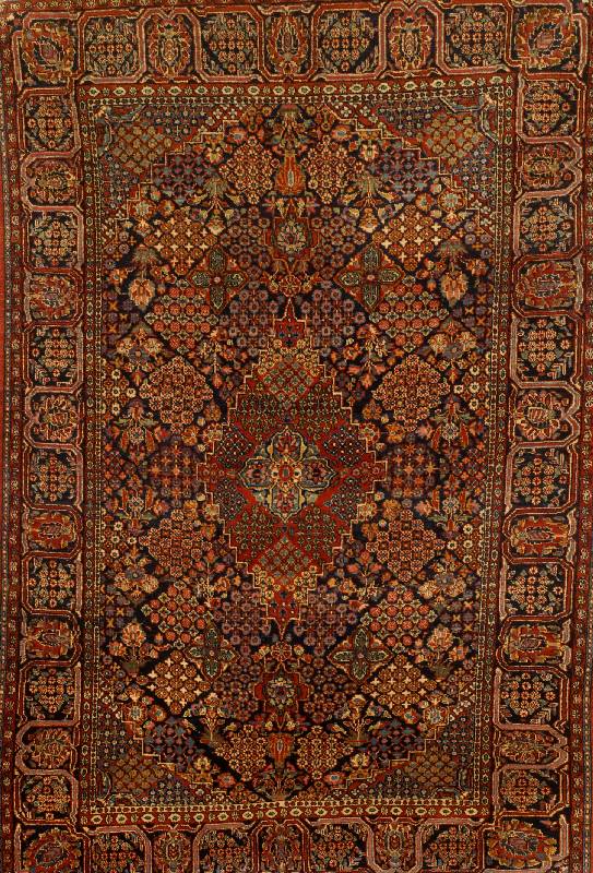 Keschan, Persien, um 1910, Wolle auf Baumwolle, ca. 200 x 130 cm, SchÄtzwert: 3200.- EURO, EHZ: 3-4