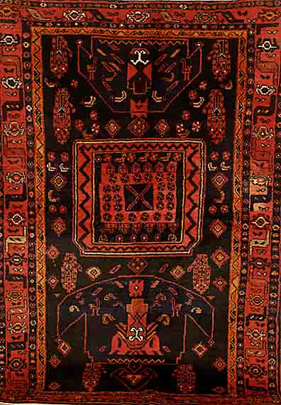 Armanibaft, Persien, ca. 40 Jahre, Wolle auf Baumwolle, ca. 220 x 145 cm, SchÄtzwert: 850.- EURO, EHZ: 2