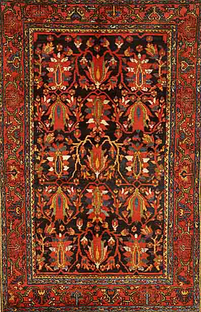 Nahwand, Persien, ca. 60 Jahre, Wolle auf Baumwolle, ca. 197 x 125 cm, SchÄtzwert: 950.- EURO, EHZ: 3