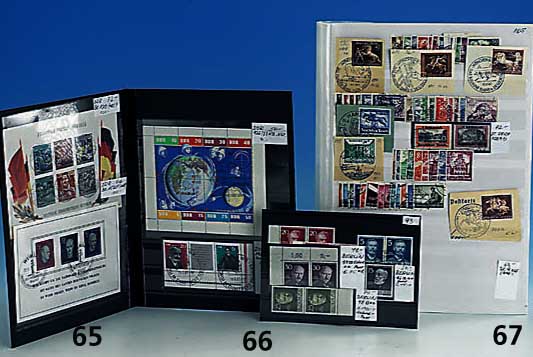 Briefmarken Berlin, fÜr den philatelistischen Feinschmecker: MÄnner I: 30 Pf Eckrandpaar, 15 Pf waagrechtes Paar, 25 Pf senkrechtes Paar, alle ...