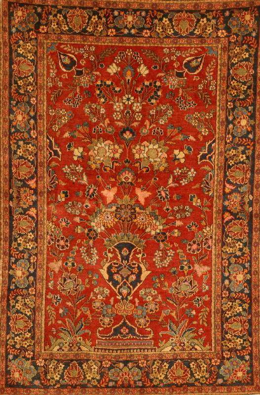 Keschan, Persien, um 1950, Wolle auf Baumwolle, ca. 193 x 131 cm, SchÄtzwert: 1500.- EURO, EHZ: 2