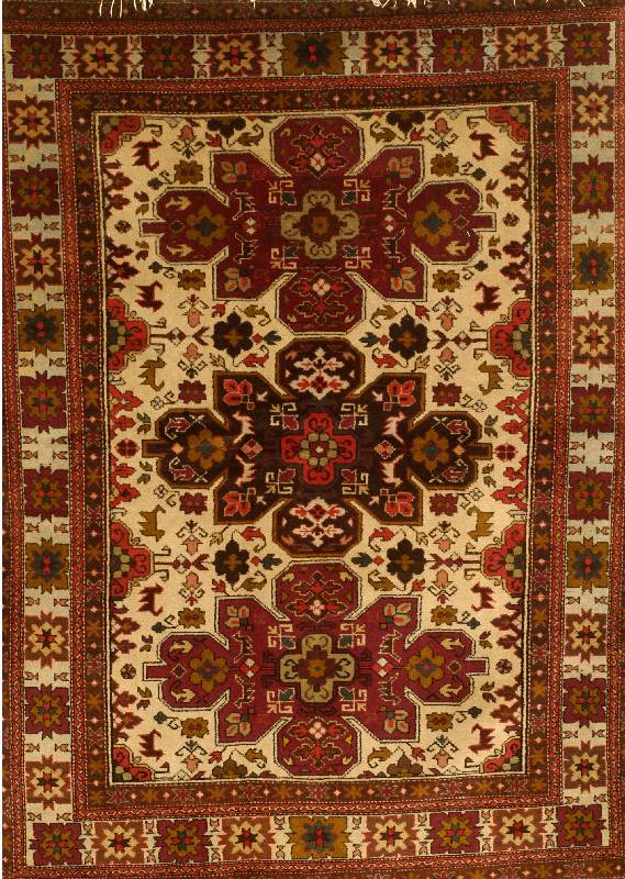 Derbend, ca. 30 Jahre, Wolle auf Baumwolle, ca. 183 x 133 cm, Schätzwert: 950.- EURO, EHZ: