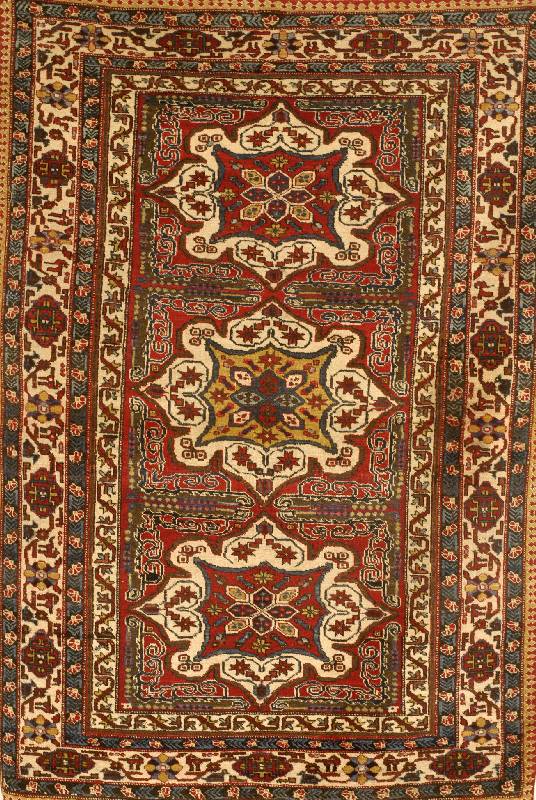 Shirwan alt, Rußland, ca. 50 Jahre, Wolle auf Baumwolle, ca. 163 x 114 cm, SchÄtzwert: 1200.- EURO, EHZ: 3