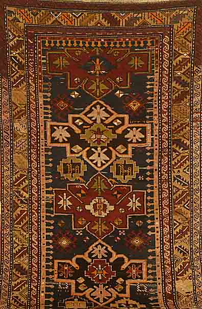 Kazak, Rußland, um 1920, Wolle auf Wolle, ca. 267 x 140 cm, SchÄtzwert: 3500.- EURO, EHZ: 2-3