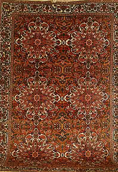 Bachtiar alt, Persien, ca. 50 Jahre, Wolle auf Baumwolle, ca. 330 x 220 cm, SchÄtzwert: 1500.- EURO, EHZ: 2-3