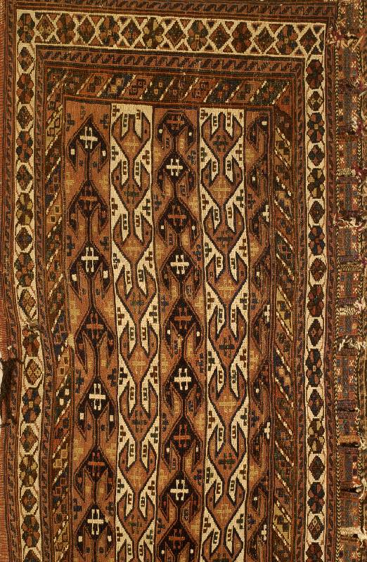 Haybe, Torkmenistan, um 1900, Wolle auf Wolle, ca. 100 x 60 cm, Schätzwert: 1100.- EURO, EHZ: 3-4