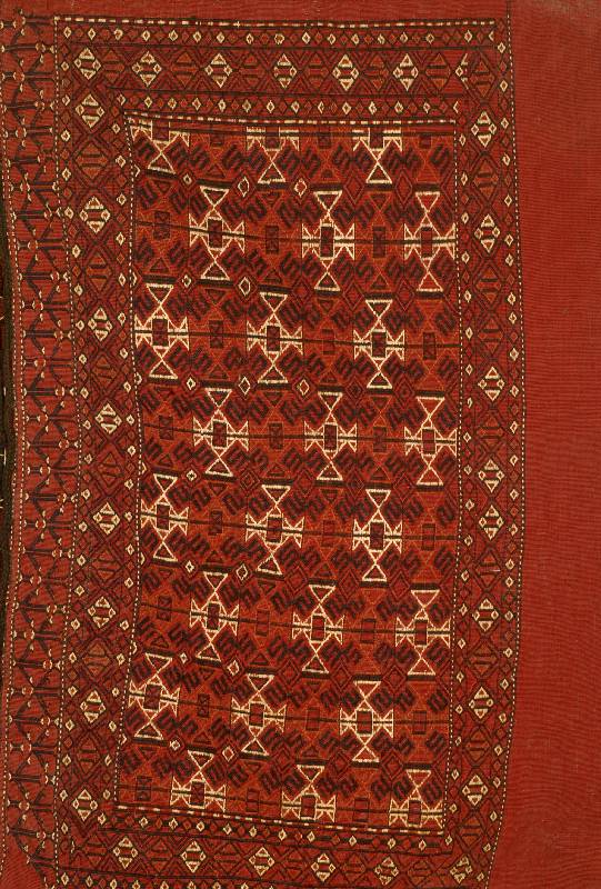 Torba, Torkmenistan, um 1920, Wolle auf Wolle, ca. 106 x 73 cm, SchÄtzwert: 950.- EURO, EHZ: 2-3