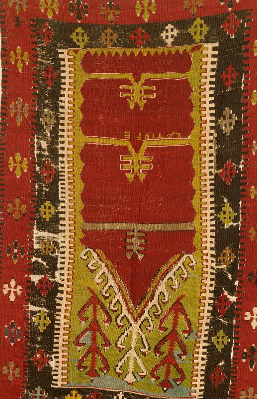 Anatol Kelim, TÜrkei, um 1920, Wolle auf Wolle, ca. 180 x 110 cm, SchÄtzwert: 1250.- EURO, EHZ: 4