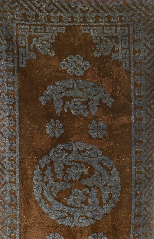 Pao Two, China, um 1920, Wolle auf Baumwolle, ca. 125 x 65 cm, SchÄtzwert: 950.- EURO, EHZ: 2