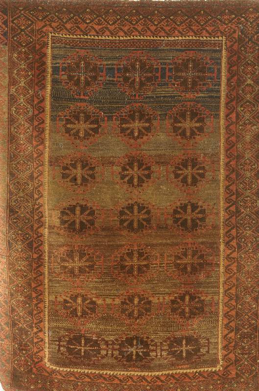 Belutsch, Afghanistan, um 1910, Wolle auf Wolle, ca. 113 x 85 cm, SchÄtzwert: 850.- EURO, EHZ: 3