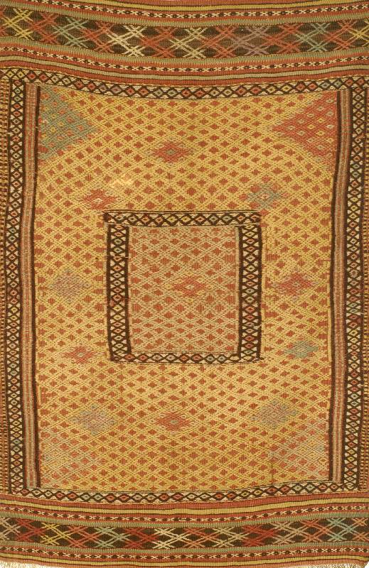 Sumakh kelim, Anatol, ca. 60 Jahre, Wolle auf Wolle, ca. 156 x 104 cm, SchÄtzwert: 850.- EURO, EHZ: 2-3