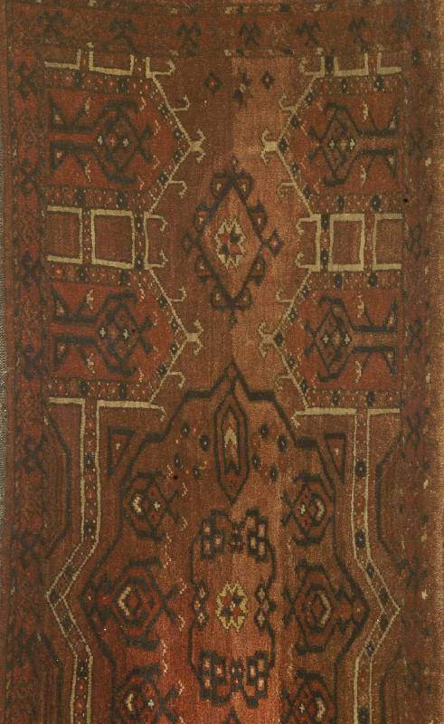 Erzari Turba, Afghanistan, um 1900, Wolle auf Wolle, ca. 144 x 51 cm, Schätzwert: 850.- EURO, EHZ: 3