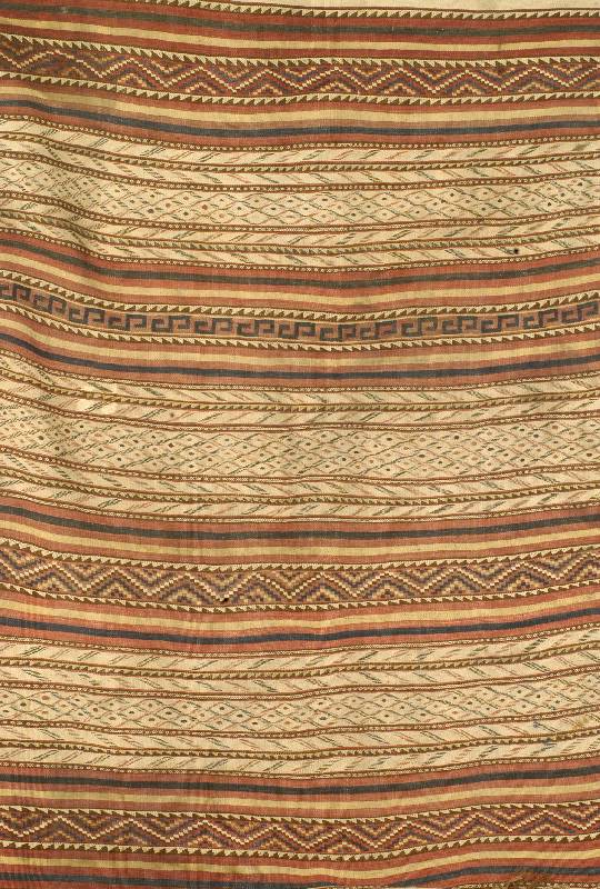 Uzbekestan Kelim, Russland, um 1930, Wolle auf Wolle, ca. 372 x 147 cm, Schätzwert: 900.- EURO, EHZ: 3