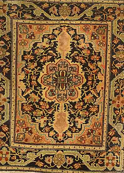 Sarogh, Persien, um 1900, Wolle auf Baumwolle, ca. 72 x 63 cm, SchÄtzwert: 1200.- EURO, EHZ: 3, gekÜrzt/Borte angesetzt