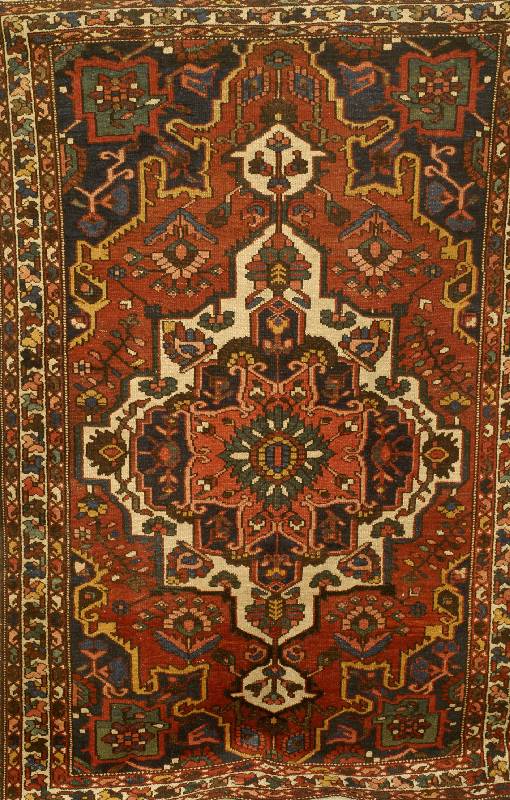 Bachtiar, Persien, ca. 40 Jahre, Wolle auf Baumwolle, ca. 206 x 134 cm, SchÄtzwert: 650.- EURO, EHZ: 3-4