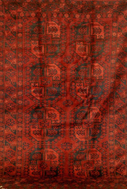 Dolatabad, Afghanistan, ca. 50 Jahre, Wolle auf Wolle, ca. 262 x 166 cm, SchÄtzwert: 500.- EURO, EHZ: 2