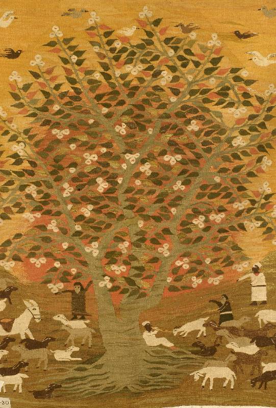 Heluan, Ägypten, um 1950, Wolle auf Baumwolle, ca. 152 x 126 cm, SchÄtzwert: 800.- EURO, EHZ: 2