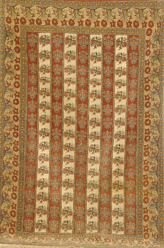 Ghom, Persien, um 1930, Wolle auf Baumwolle, ca. 220 x 142 cm, SchÄtzwert: 2200.- EURO, EHZ: 3
