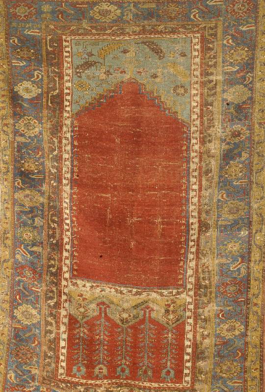 Tulpen-Ladik antik, Türkei, um 1800, Wolle auf Wolle, ca. 177 x 112 cm, Schätzwert: 3800.- EURO, EHZ: 5