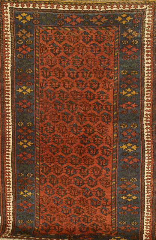 Kaukasus, um 1930, Wolle auf Wolle, ca. 209 x 133 cm, SchÄtzwert: 900.- EURO, EHZ: 3