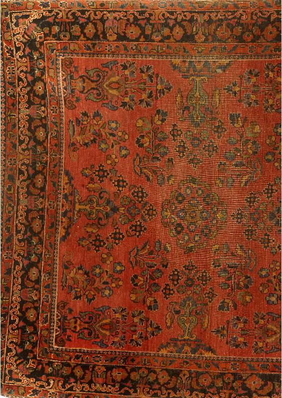 Sarogh US-Re-Import, Persien, um 1920, Wolle auf Baumwolle, ca. 132 x 123 cm, SchÄtzwert: 1800.- EURO, EHZ: 4