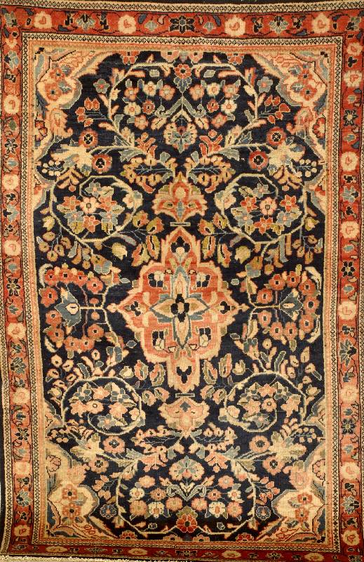 Mahal, Persien, ca. 50 Jahre, Wolle auf Baumwolle, ca. 210 x 136 cm, SchÄtzwert: 480.- EURO, EHZ: 3-4