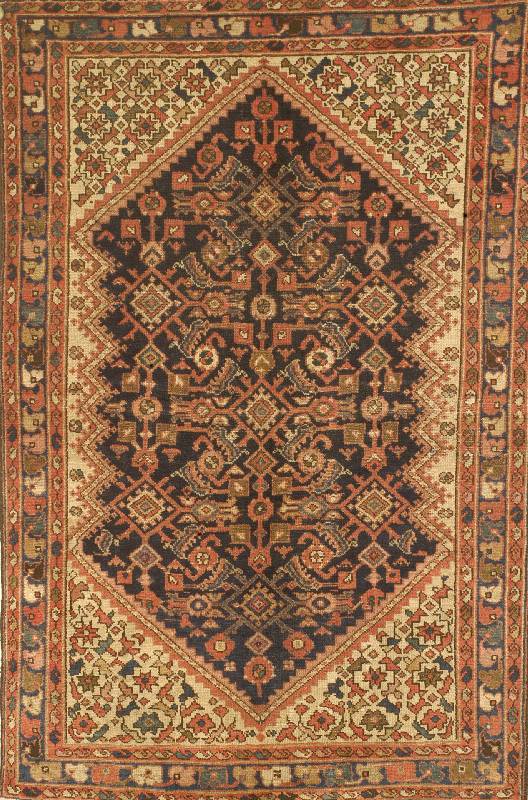 Malayer, Persien, um 1920, Wolle auf Baumwolle, ca. 190 x 126 cm, Schätzwert: 950.- EURO, EHZ: 3-4