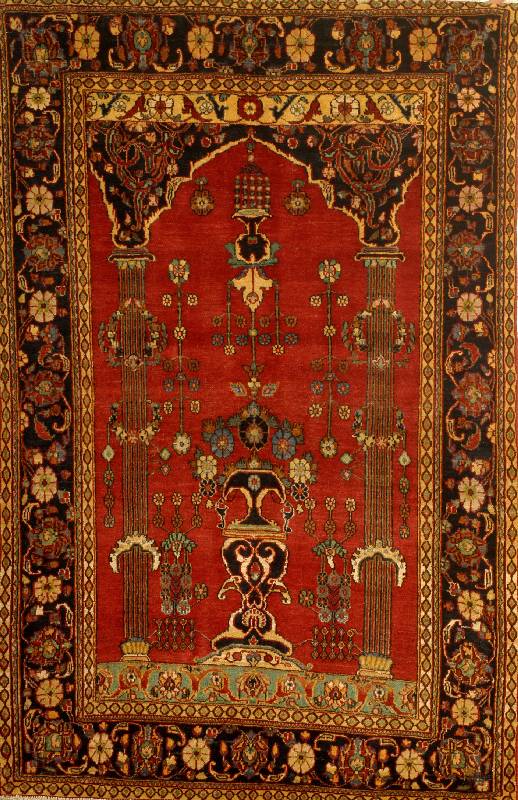 Keschan, Persien, ca. 40 Jahre, Wolle auf Baumwolle, ca. 190 x 123 cm, Schätzwert: 1050.- EURO, EHZ: 2