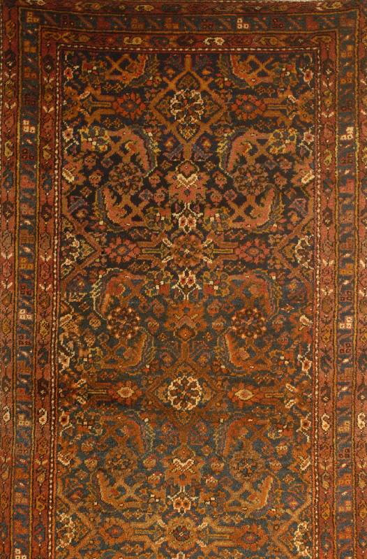 Malayer, Persien, um 1920, Wolle auf Baumwolle, ca. 386 x 112 cm, SchÄtzwert: 1450.- EURO, EHZ: 2-3