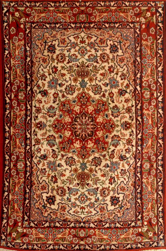 Nadjafabad, Persien, ca. 40 Jahre, Wolle auf Baumwolle, ca. 164 x 111 cm, SchÄtzwert: 650.- EURO, EHZ: 2-3