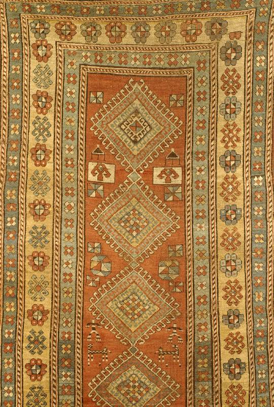 Moghan, Kaukasus, um 1870, Wolle auf Wolle, ca. 288 x 129 cm, SchÄtzwert: 3500.- EURO, EHZ: 4