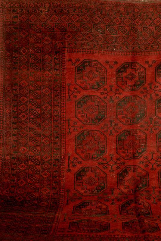 Dolatabad, Afghanistan, ca. 50 Jahre, Wolle auf Wolle, ca. 420 x 350 cm, SchÄtzwert: 2900.- EURO, EHZ: 4