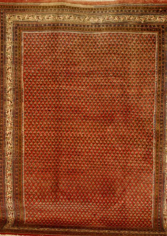 Sarogh Mir, Persien, ca. 30 Jahre, Wolle auf Baumwolle, ca. 300 x 222 cm, SchÄtzwert: 1800.- EURO, EHZ: 3