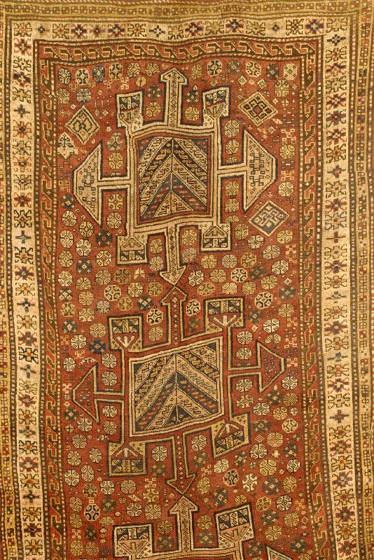 Ghochan Persien, um 1940, Wolle auf Wolle, ca. 325 x 170 cm, EHZ: 3-4 SÄtzwert: 2200 EURO
