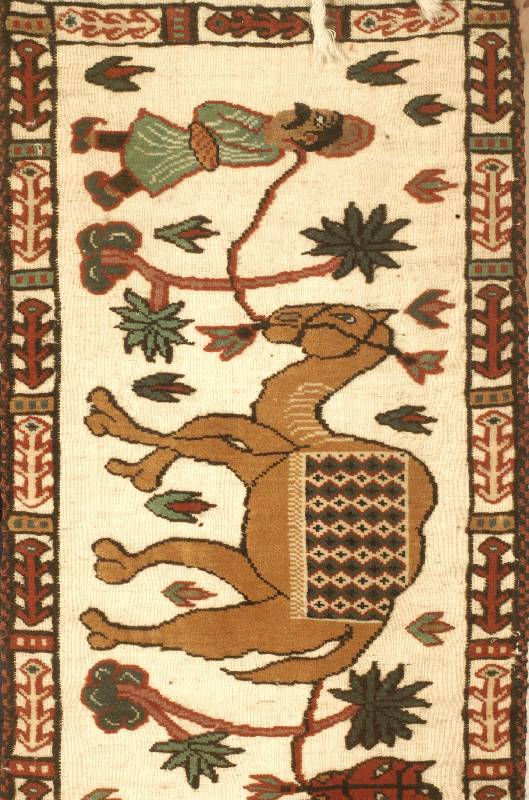 Zeltband, Turkmenistan, ca. 40 Jahre, Wolle auf Wolle, ca. 240 x 45 cm, EHZ: 2, geknÜpft SchÄtzwert: 650 EURO.