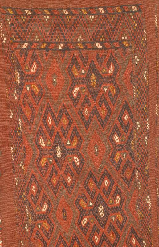 Tchowal, Persien, ca. 40 Jahre, Wolle auf Wolle, ca. 90 x 40 cm, EHZ: 2-3 SchÄtzwert: 850 EURO.