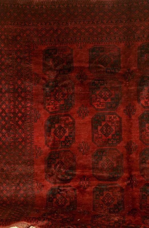 Dolatabad, Afghanistan, ca. 30 Jahre, Wolle auf Wolle, ca. 440 x 340 cm, EHZ: 2